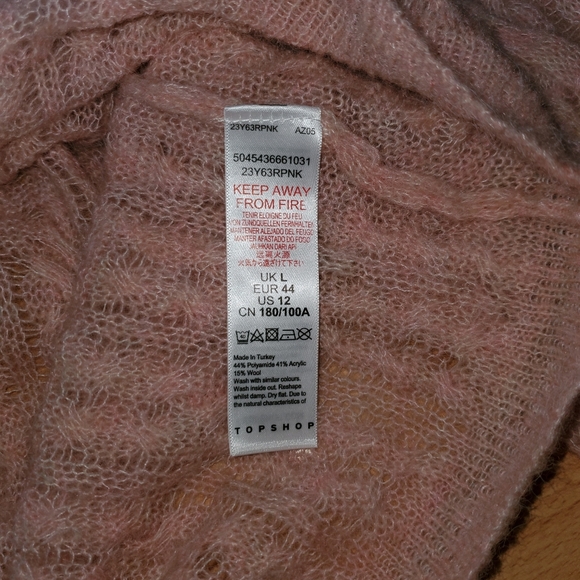 🆕️ Topshop cozy soft long sleeve top / sweater - Picture 5 of 10